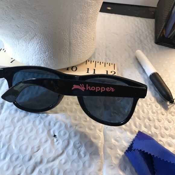 BLACK SUNGLASSES FRAMES ONLY STYLISH - Picture 4 of 8